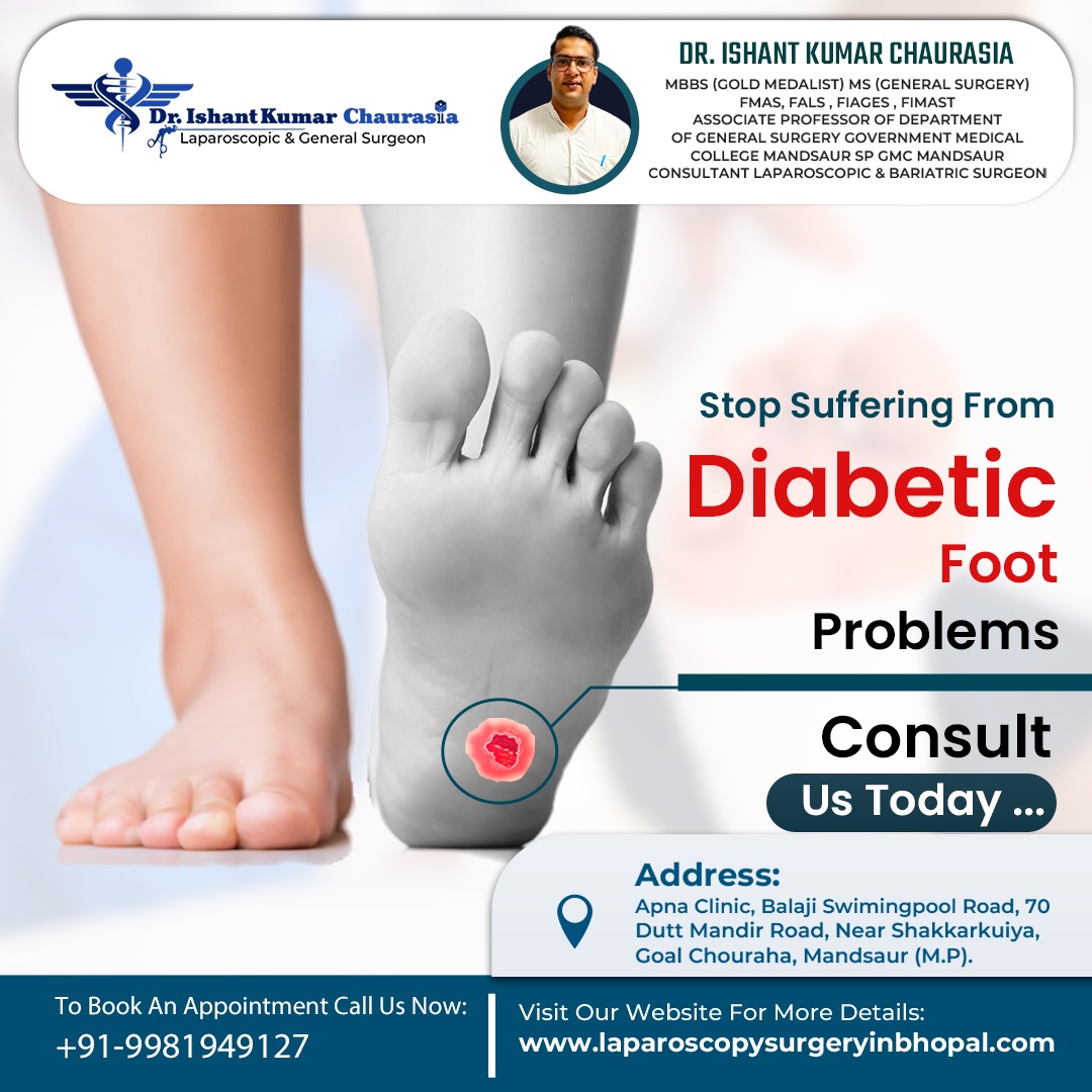 Diabetic foot ulcer surgeon